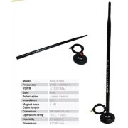 Alfa ARS-N19 + 2.4 Ghz 9dBi Wireless Wi-Fi RP-SMA Dipole Omni Antenna + Magbase