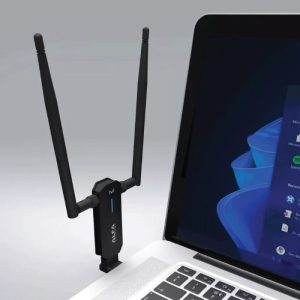 ALFA AWUS036AXM WiFi 6E USB 3.0 USB Adapter, AXE3000 Tri-Band 6Ghz/5.8GHz/2.4GHz